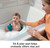 Fisher-price 4-in-1 Sling 'n Seat Baby Bath Tub, Pacific Pebble