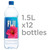 Fiji Natural Artesian Water, 50.7 Fl Ounce Bottle (pack Of 12)