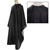Flagsky Nylon Waterproof Professional Barber Cape With Snap Closure Salon Cape ，hair Cutting Cape ，haircut Cutting Hair Beard Hairdressing Cape ，anti-static Stain Resistant Apron- 63 X 55 Inch