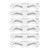 Reed Eyebrow Stencil With Strap 6 Styles Arched Eyebrow Stencil Eyebrow Shaper Kit
