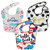 Tiny Twinkle Mess-proof Easy Bib 3 Pack - Baby & Toddler Waterproof Bib With Adjustable Closure, 6-24 Months (hello Lovely)