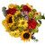 Touch Of Sun Mixed Bouquet - Fresh Cut Flowers - 10 Pack - By Bloomingmore