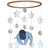 Baby Crib Mobile With Elephant Bed Wind-bell Nursery Decor Ceiling Decorations Baby Shower Gift