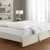 Bed Maker's Wrap-around Tailored Bedding Bed Skirt, Off White, California King