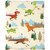 Disney Good Dino Animal Print Cartoons 4 Pieces Bedding Sets, With Comforter Flat Sheet Fitted Sheet Pillow Case