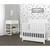Dream On Me Harbor Full Panel 4 In 1 Convertible Mini Crib, White