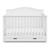 Storkcraft Moss 5-in-1 Convertible Baby Crib With Drawer, White