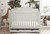 Storkcraft Moss 5-in-1 Convertible Baby Crib With Drawer, White
