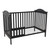 Baby Relax Adele 3-in-1 Convertible Crib, Black