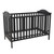 Baby Relax Adele 3-in-1 Convertible Crib, Black