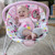 Bright Starts Disney Baby Minnie Mouse Vibrating Baby Bouncer Spotty Dotty