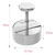 Diyoo Burger Press Non-stick Burger Patty Mold For Making Stuffed Burgers Regular Beef Burger Kitchen Tool