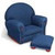 Kidkraft Denim Child Rocker With Ottoman - 18621