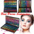 120 Color Pro 5 Kind Fashion Eyeshadow Palette Shimmer Eye Shadow Makeup Set (120-02)