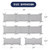 Kokovifyves Home And Garden Clearance Crib Bed Fence Soft Bag Stitching Bed Bed Surround Breathable Cotton Anti-collision Baby Bed Surround Kit