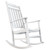 World's Finest Nursery Rocking Chair Heirloom Furniture Rocker - White