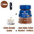Juan Valdez Instant Hazelnut Coffee And A Coffee Blender Kit Instant Freezed Dried (95gr/3.3 Oz) Cafe Juan Valdez Soluble Liofilizado De Avellana