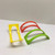 12pcs Colorful Plastic Taco Shell Holder Taco Stand Plate Protector Food Holder