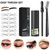 Hands Diy One Step Brow Stamp Shaping Kit,waterproof Makeup Eyebrow Powder Stencil Kit Great Grooming And Drawing Brows For Women Girls