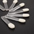 10pcs Makeup Single-end Eye Shadow Eyeliner Brush Sponge Applicator Tool