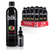 Blk. Watermelon Fulvic Enriched Water 16.9oz / 500ml (12 Pack) + 2oz Fulvic Charged Drops