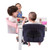 Gulirifei Portable Baby Desk Chair, Fold-able Children's Travel High Chair