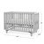 Child Craft Tremont 4 In 1 Convertible Crib, Gentle Gray