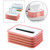 S Creative Silicone Tissue Box Holder Collapsible Wet Dispenser Case
