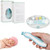 2pcs Baby Nail Trimmer Electric Safety Nail Art Kids Nail Clippers Nail Care Cutting Tools Newborn Nail Set Scissors