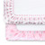 The Peanutshell Pink, White, Gray, Multi-color Elephants, Hearts Microfiber Fitted Sheets, Crib Bed, Washable (2 Pieces)