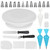 Leaderpro 72 Pcs Cake Decorating Kits Supplies With Cake Turntable Icing Tips Pastry Bags Icing Spatula