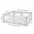 Okvac Baby Playpen Playard Kids Safety Play Center Yard, 79"x70" - White