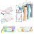 Portable Baby Wipes Pouch Reusable Wet Wipes Case Baby Wipes Dispenser Baby Wipes Wet Wipes Lightweight Keeps Wet Wipes Moist Portable Baby Wipes Pouch Wet Wipes Bag 1/10pcs  Random Color 10pcs