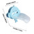 Xzngl Silicone Childrens Sink, Baby Hand Washing Aid, Water Toy Extender, Cartoon Faucet, Water Extender