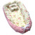 Bitsy Boo Baby Nest Co-sleeping Lounger Cotton & Breathable Fiberfill Portable Adjustable Newborn Crib Bassinet Rose