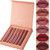 Praeter 6pcs Matte Liquid Lipstick Makeup Set, Long-lasting Waterproof Non-stick Cup Lip Gloss