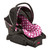 Disney Baby Light 'n Comfy 22 Luxe Infant Car Seat, Minnie Dot