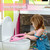 Infantmoment Potty Training Toilet Seat For Boys And Girls, Travel Folding Portable Toddler Toilet Training Seat, Potty System, Toilet Trainer, Easy Clean, Non-slip W/ Splash Guard, Free Storage Bag