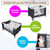 Gymax Portable Baby Playard Nursery Center Playpen With Mattress & Changing Station