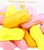 Sweetgourmet Colored Circus Peanuts | Retro Marshmallow Candy | 1 Pound