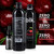 Blk. Black Cherry Fulvic Enriched Water 16.9oz / 500ml (12 Pack) + 2oz Fulvic Charged Drops