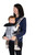 Monbebe Convertible Baby Carrier, Gray