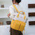Lvelia Diaper Bag Backpacks Waterproof Baby Nappy Bag Stylish Durable Yellow