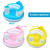 Walmeck Inflatable Baby Chair Portable Kids Sofa Training Seat Pushchair For Feeding Shower Play Beach Pvc Blue