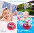 Amerteer Baby Toy, 2 In 1 Spray Water Squirt Toy Led Light Up Float Toys Bathtub Shower Pool Bathroom Toy Space Ufo Car Toys For Baby Toddler Infant Kid Water Electronic Sprayer