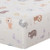 Crayon Jungle Deluxe Flannel Fitted Crib Sheet