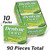 Dentyne Pure Mint With Melon Accents Sugar Free Gum, 10 Packs Of 9 Pieces (90 Total Pieces)