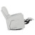 Evolur Habana Glider & Recliner With Massager / Swivel Glider / Recliner / Massage Chair / Easy Assembly Glider Chair, Gray