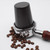 Deoxygene Coffee Dosing Cup Powder Feeder Part For Ek43 Espresso Machine Portafilter Grinder Barista Tool, Silver 51mm