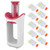 Baby Puree Maker, Baby Food Masher Widely Used  For Camping For School For Home Red